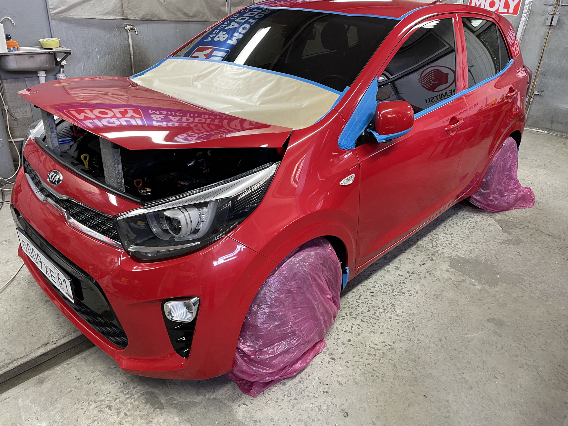 Мойка автомобиля Kia Picanto