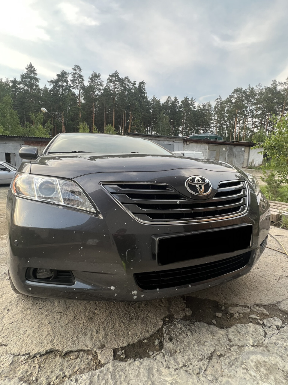 Полировка — Toyota Camry (XV40), 2,4 л, 2008 года | стайлинг | DRIVE2