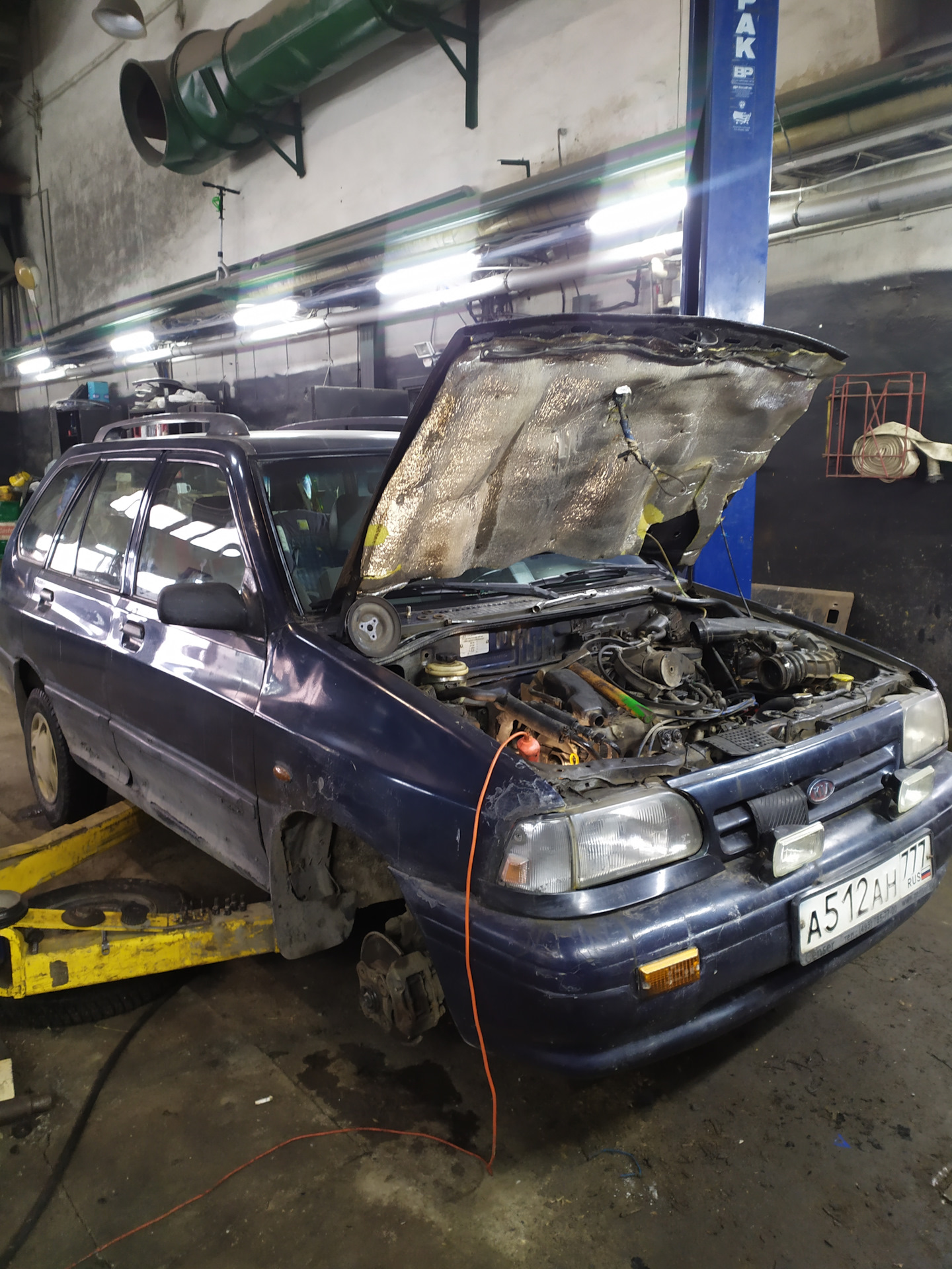 Оборвало ремень ГРМ — KIA Pride, 1,3 л, 1999 года | визит на сервис ...