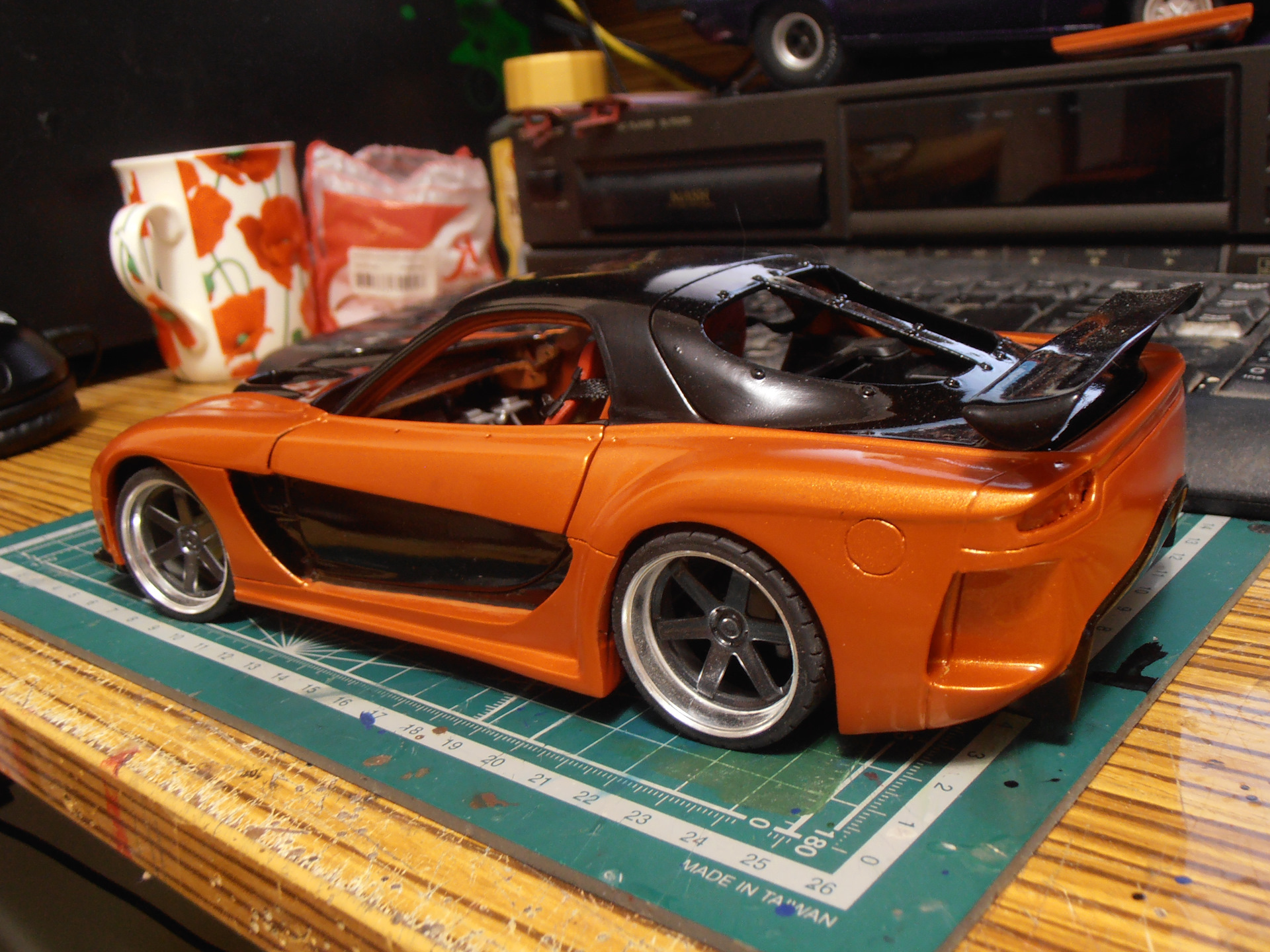 Mazda RX-7 VeilSide Fortune The Furious: Tokyo Drift - АutoArt -1/18 - Part...