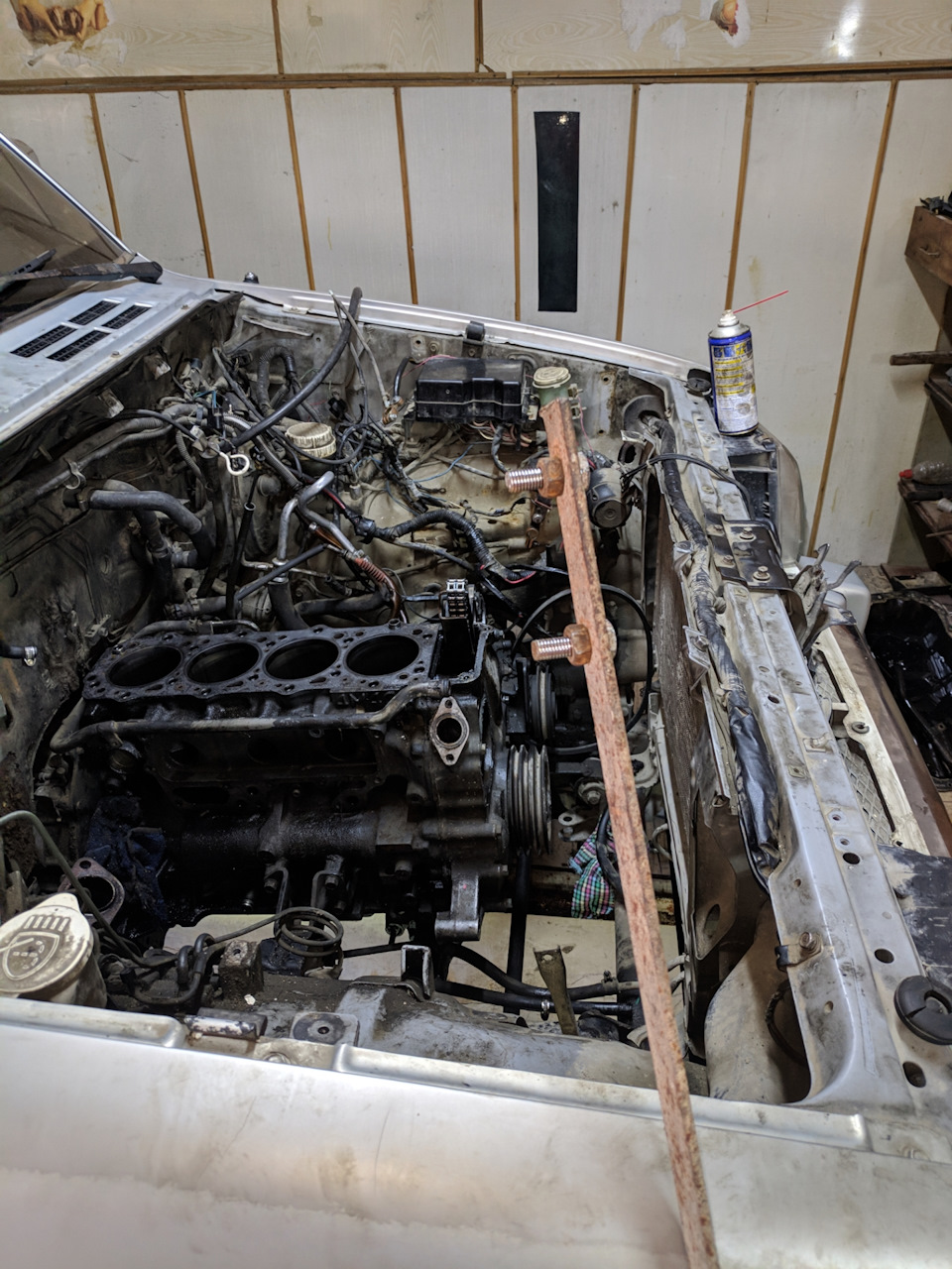 Ключ для шкива коленвала — Mitsubishi Pajero (2G), 2,8 л, 1993 года ...