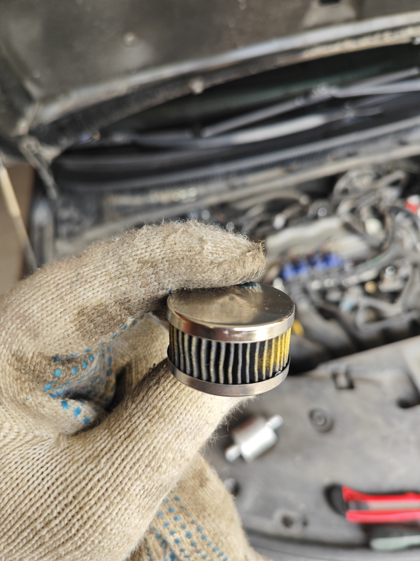 Замена фильтров ГБО — Toyota Avensis III, 1,8 л, 2011 года | плановое ...