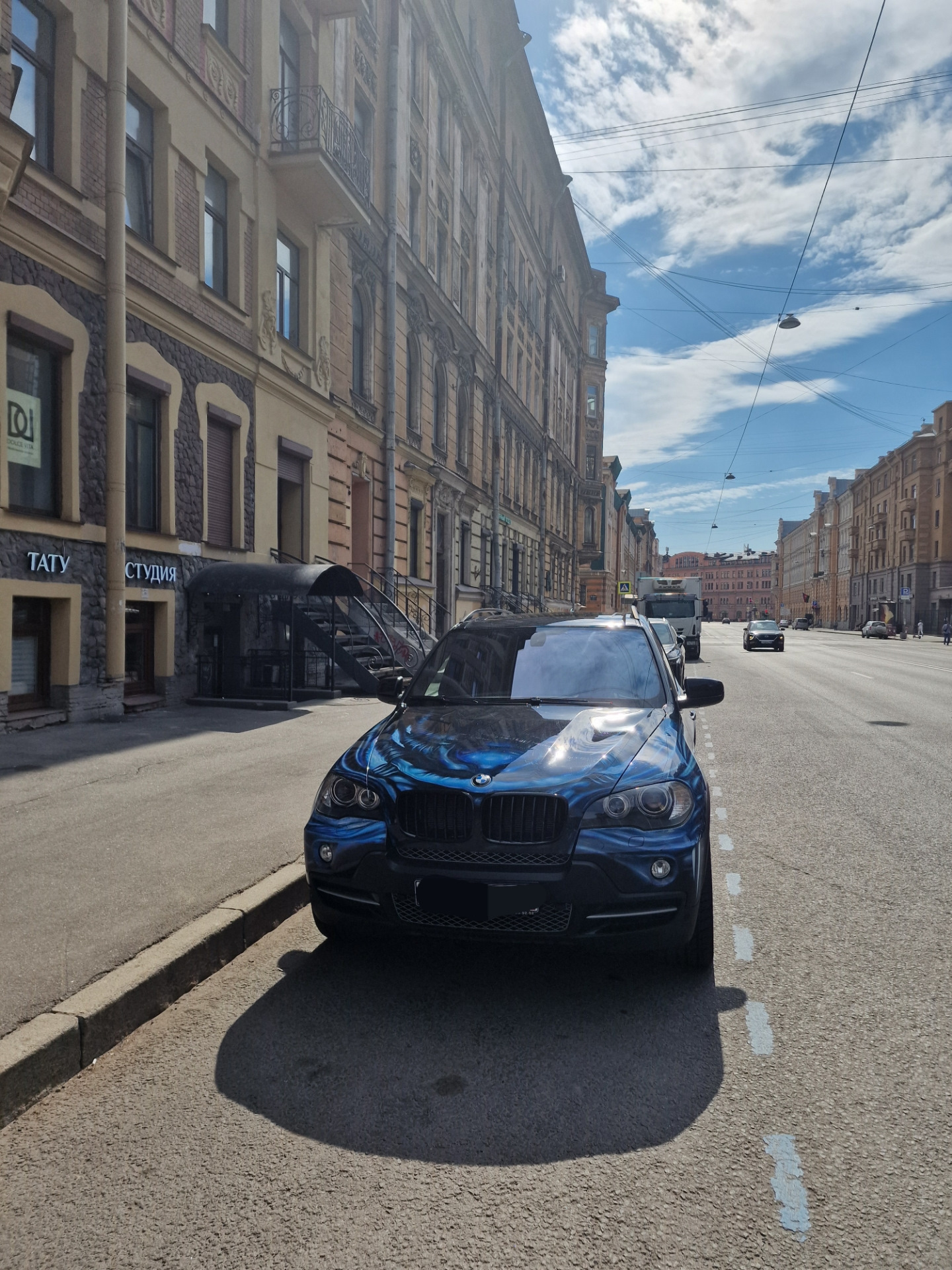 Поездка в Санкт-Петербург — BMW X5 (E70), 4,8 л, 2008 года ...