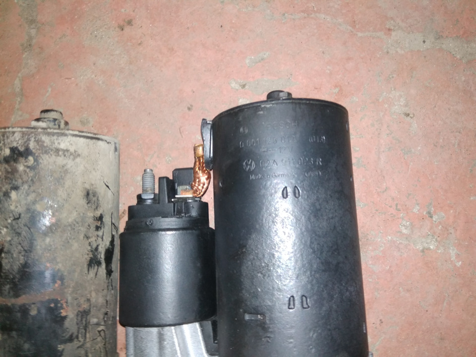 Поменял стартер. Зима 1 — Skoda Octavia A4 Mk1, 1,9 л, 2007 года ...