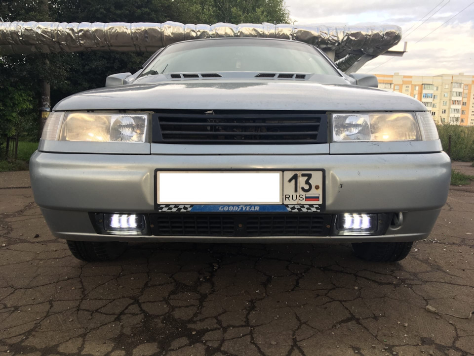 Никаких ПТФ киржач. Двухрежимные, двухцветные светодиодные ПТФ Sal-Man ...