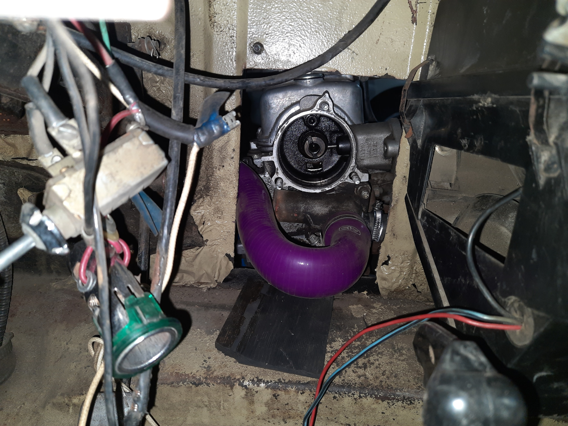 Установка печки — ЛуАЗ 969, 1,6 л, 1970 года | своими руками | DRIVE2