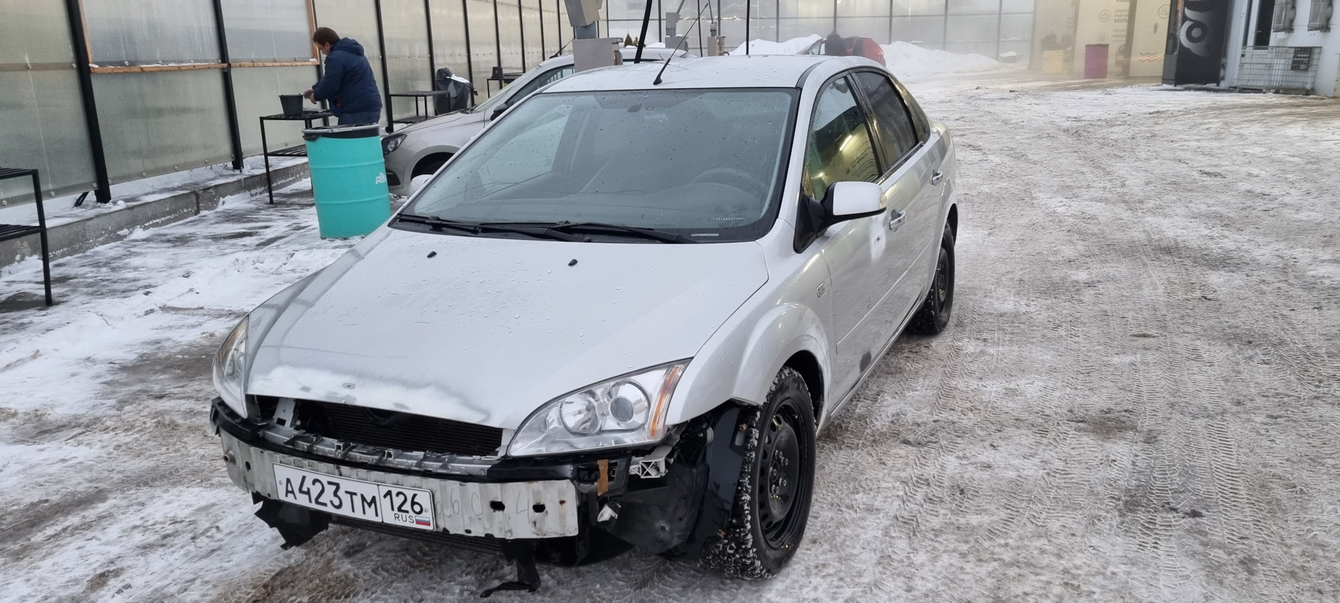 Как я решил подкрасить авто . — Ford Focus II Sedan, 2 л, 2007 года ...