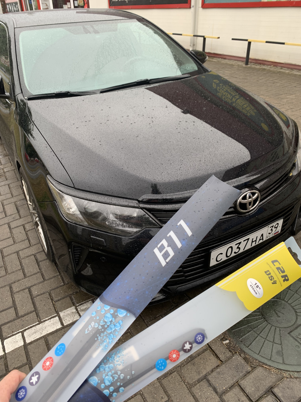 Замена щёток дворников или Denso-полное… — Toyota Camry (XV50), 2,5 л ...