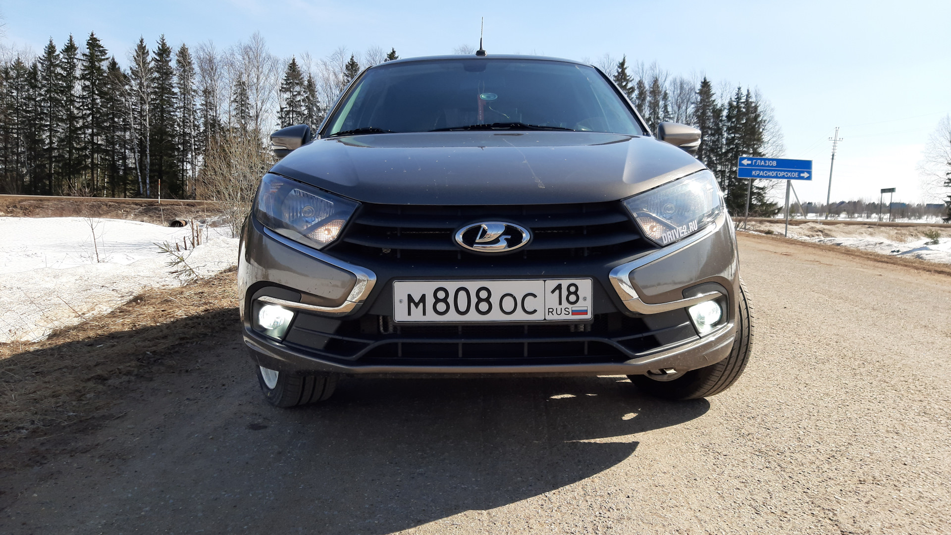 Lada Гранта Хэтчбек 1.6 бензиновый 2019 | ВестаГрантоКалинолет на DRIVE2