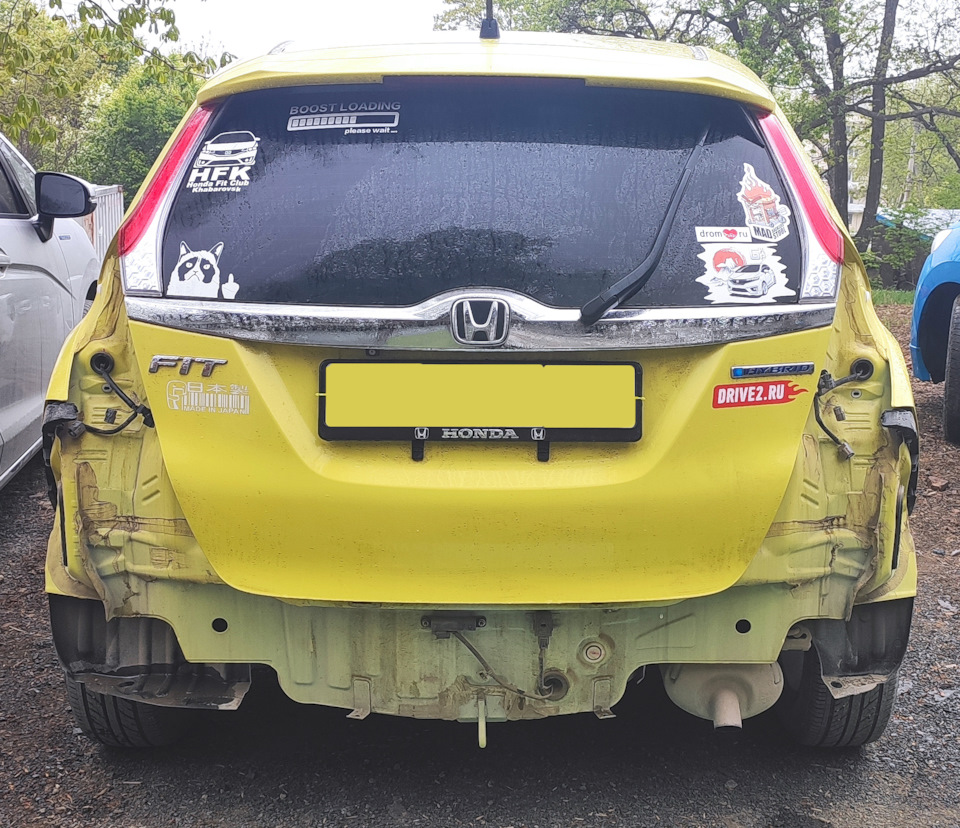 Как снять бампер хонда фит Снятие заднего бампера - Honda Fit (3G), 1,5 л, 2014 года своими руками DRIVE2