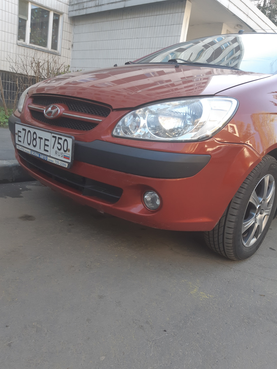 Подкрашиваем сколы — Hyundai Getz, 1,4 л, 2006 года | своими руками | DRIVE2