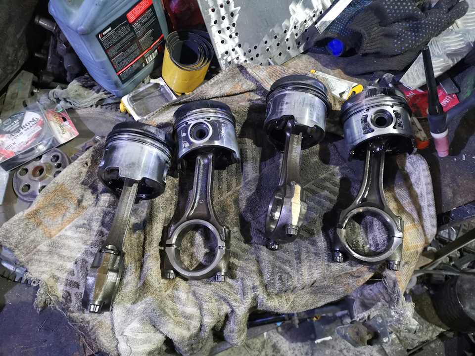 Разобрал TD27T + докупил не достающие запчасти — Nissan Mistral, 3 л ...