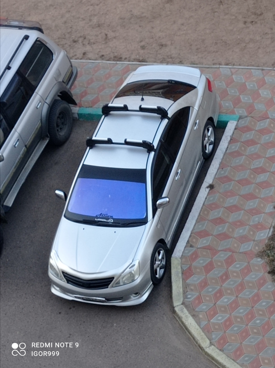 Крепления inno для сноуборда — Toyota Allion (T240), 1,8 л, 2002 года ...