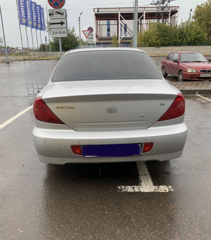 Бортовой журнал Kia Spectra 1.6 (2007 г.)