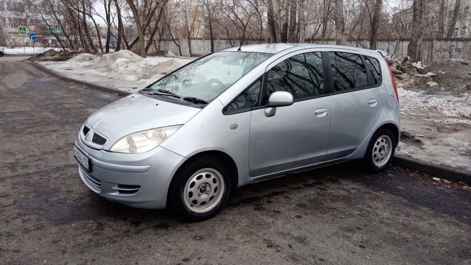 Ремонт радиатора отопления митсубиси кольт правый руль Z25A ...