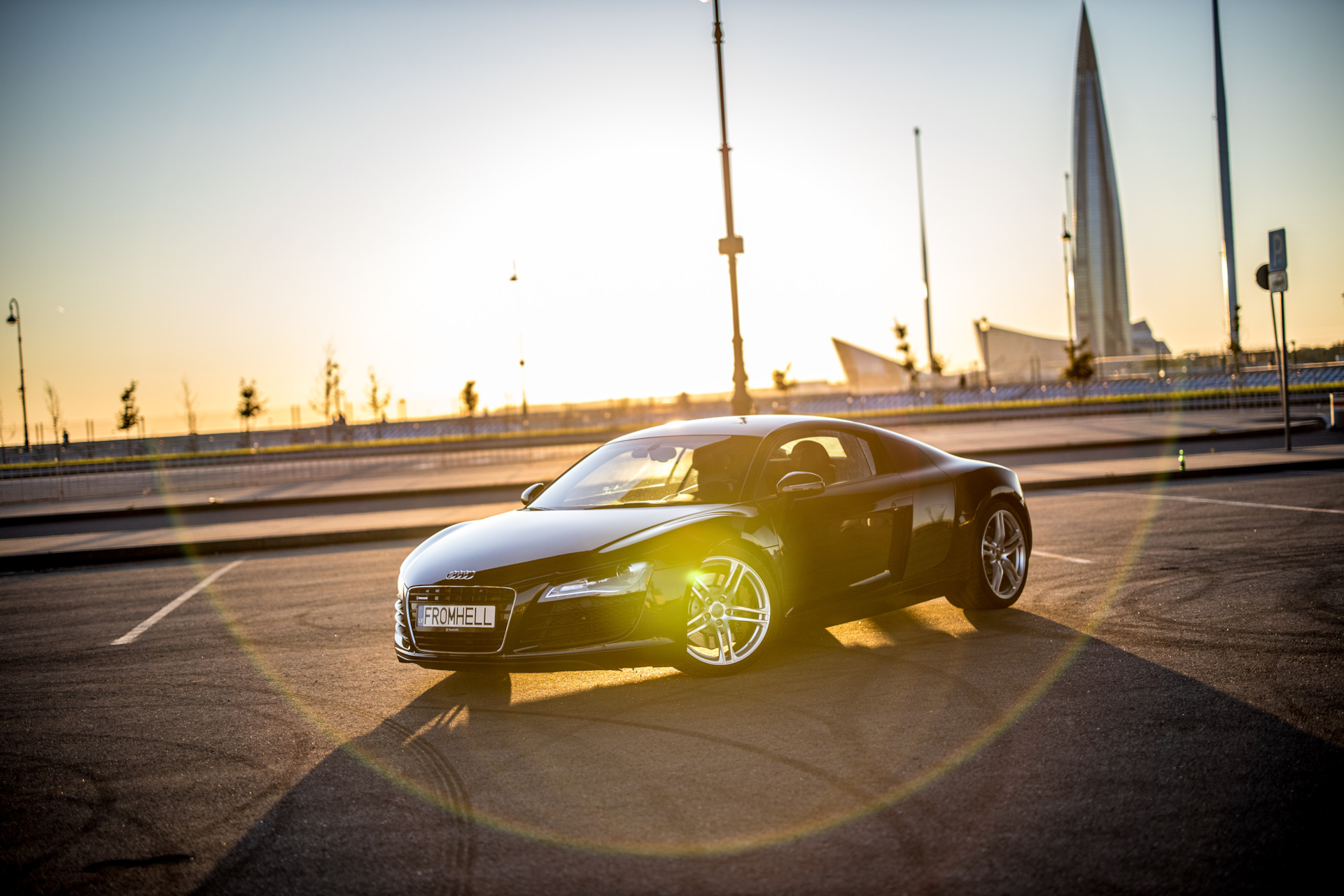 Audi r8 Алекперов