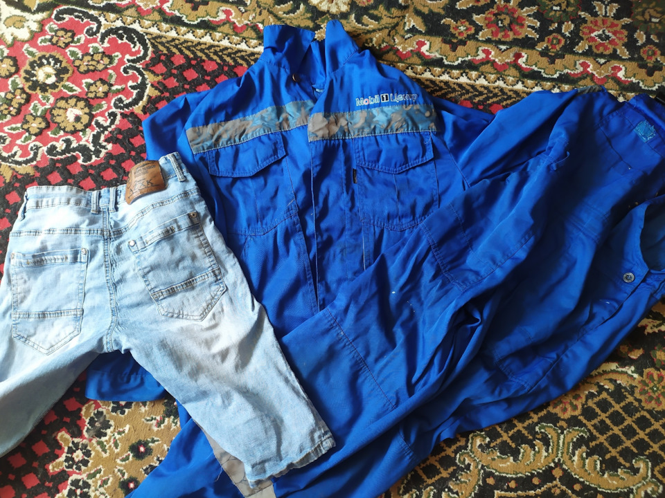 Чем отстирать одежду от моторного и трансмиссионного масла? Мой опыт ...