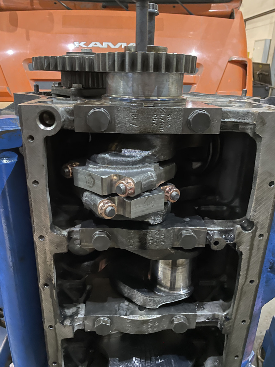 Установка поршневой группы и компрессионных колец КАМАЗ 740.50 — DRIVE2