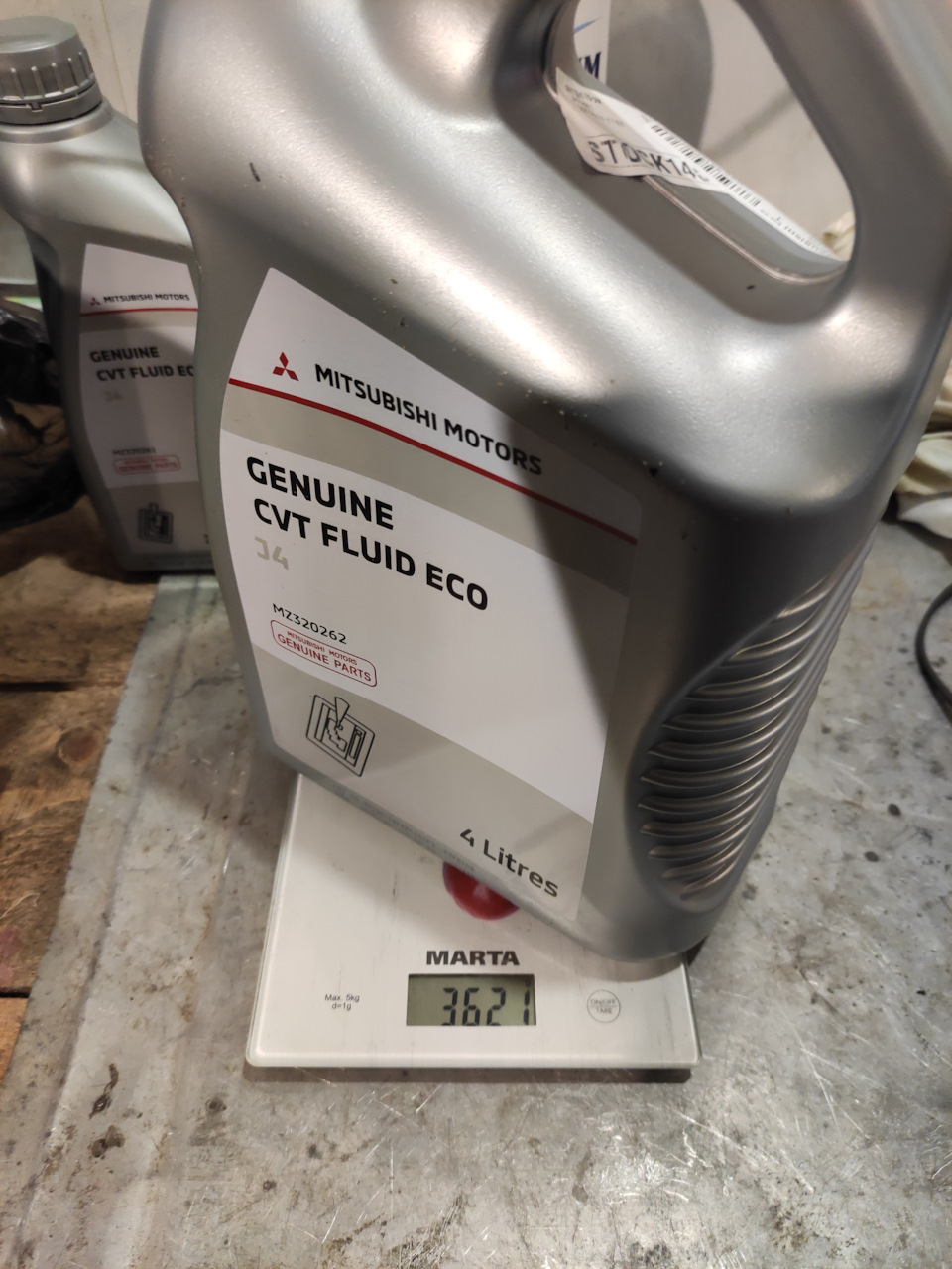 MITSUBISHI Genuine CVT Fluid Eco J4 или как я покупал масло для ...