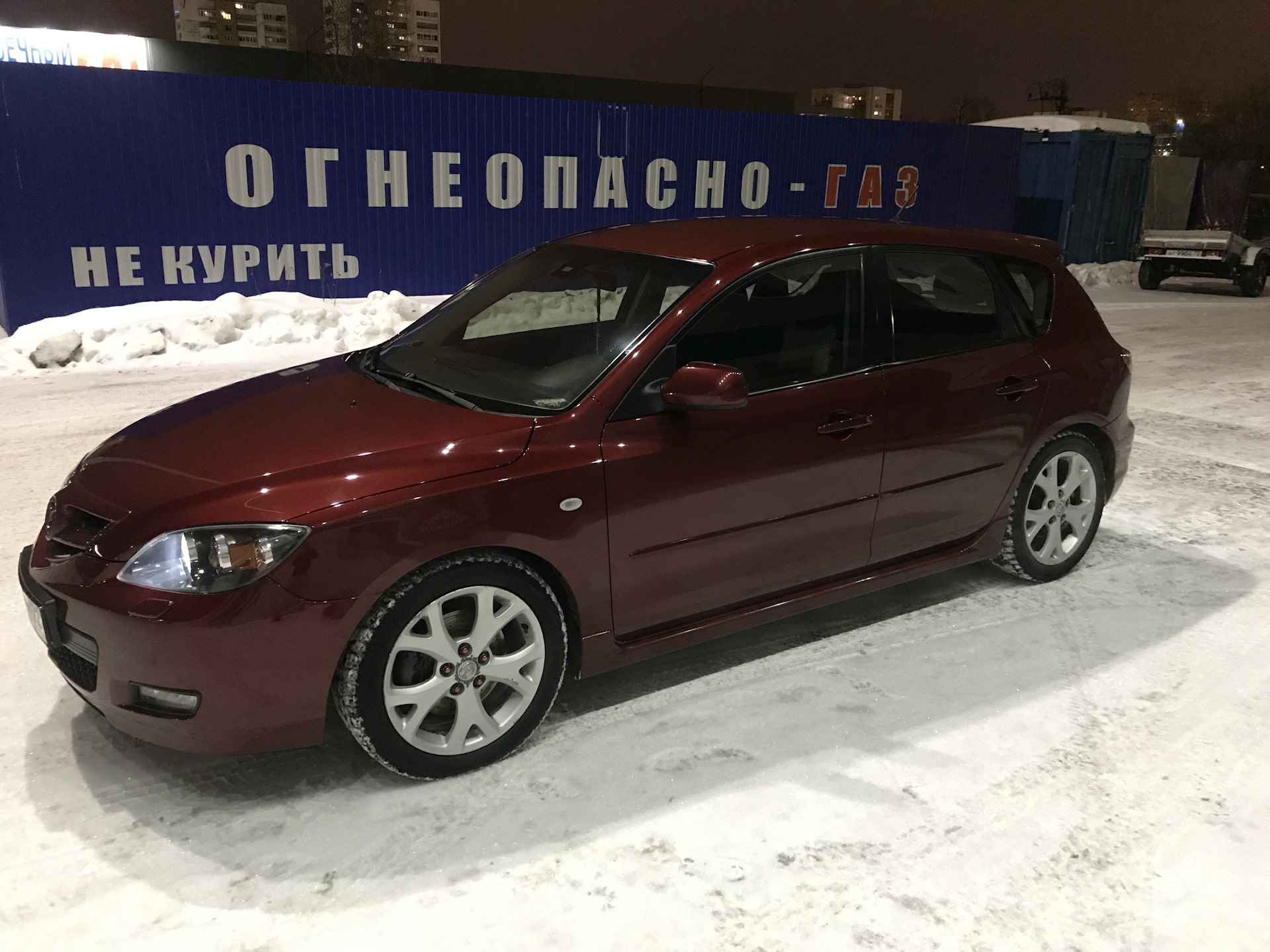 Тонировка в круг 50% — Mazda 3 (1G) BK, 2 л, 2008 года | стайлинг | DRIVE2