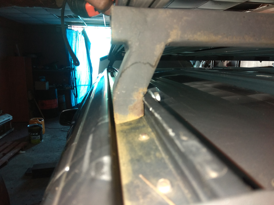 Наклонные опоры. — Hyundai Terracan