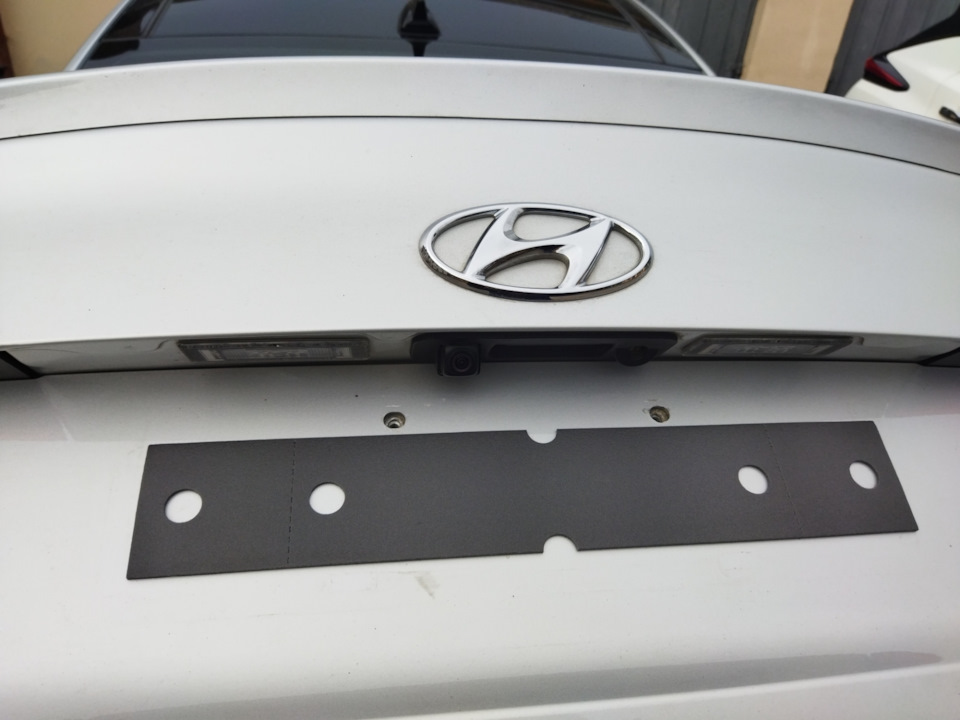 Запись №1. Подложка под номерную рамку VAG арт. KEA075004 — Hyundai ...