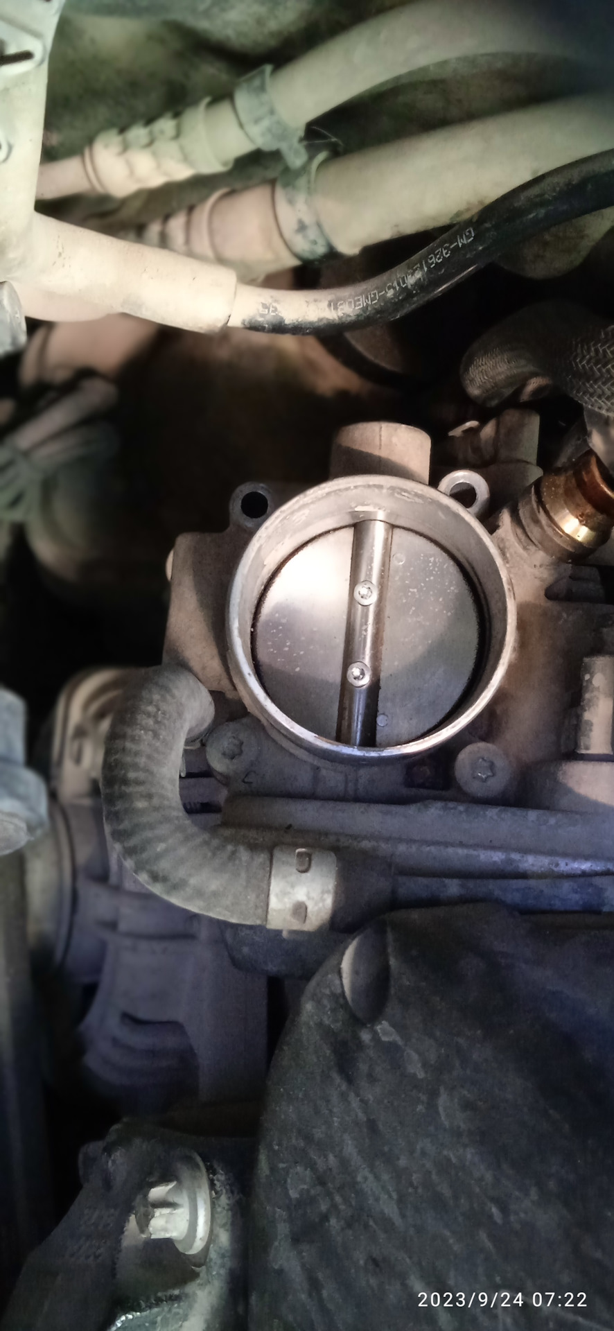 Модуль зажигания — дроссельная заслонка. — Opel Zafira B, 1,8 л, 2007 ...