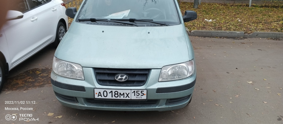 Фото в бортжурнале Hyundai Matrix