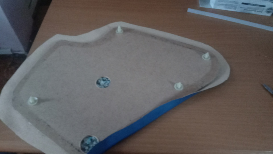 Дверная облицовка — Lada Ока 11113, 0,7 л, 2002 года | своими руками ...