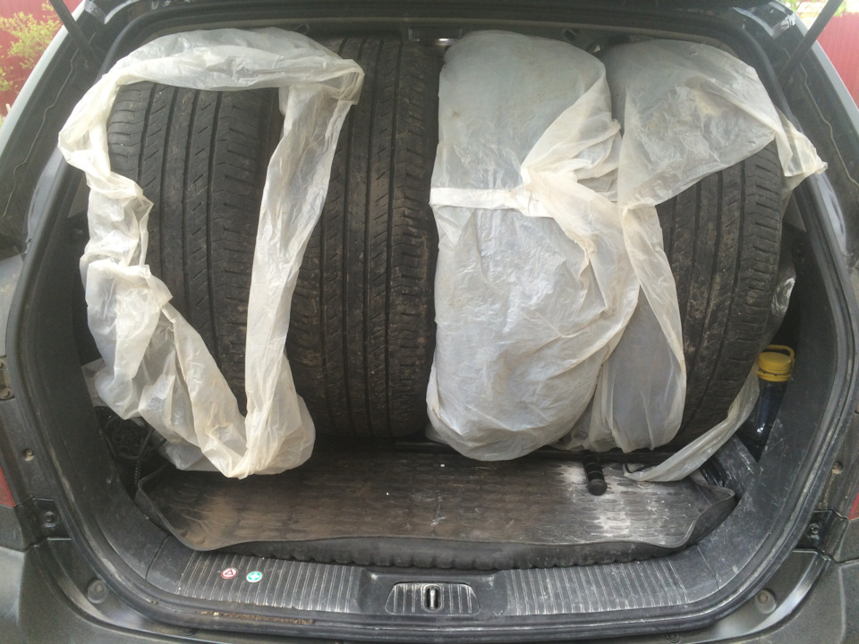 Переобувка Опель Антара на R19 235/55 — Opel Antara, 3,2 л, 2008 года ...