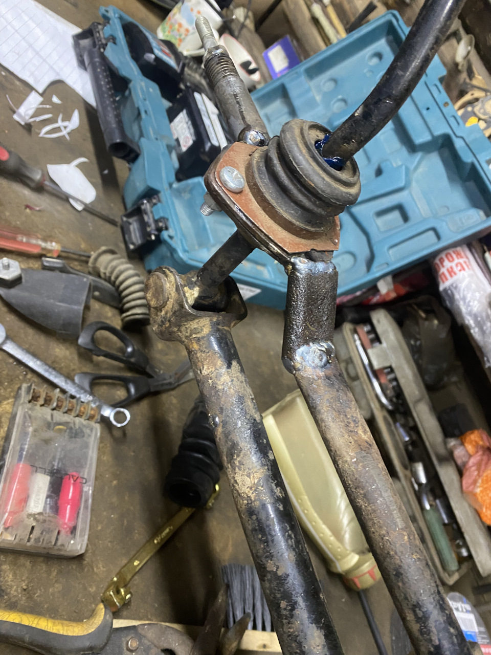 Переделка кулисы — СеАЗ 11113 Ока, 0,5 л, 2005 года | тюнинг | DRIVE2