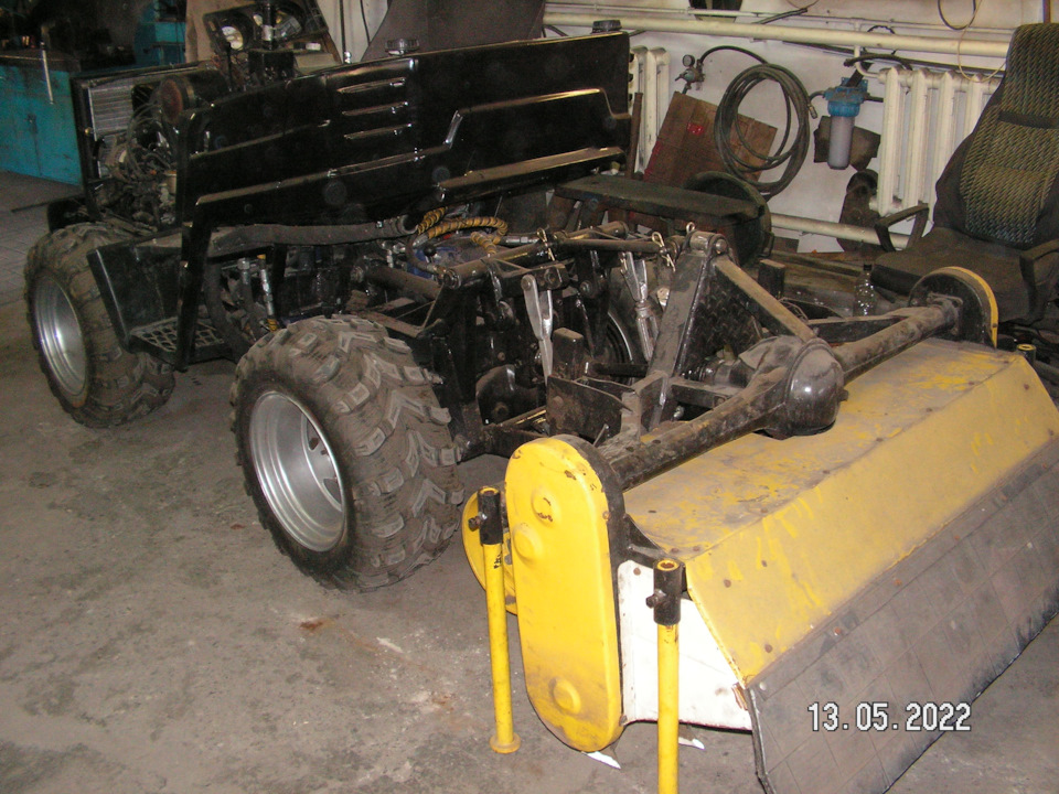 Подключил гидро-бензобак. И сварил новый треугольник. — Самодельный ...