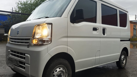 Регистрация, ТО1, Выезд в деревню — Suzuki Every (DA17), 0,7 л