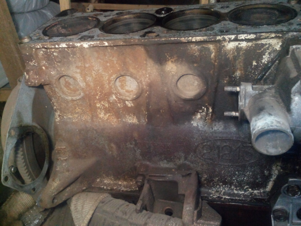 Куда присверлить датчик детонации — Lada 4x4 3D, 1,8 л, 2000 года ...