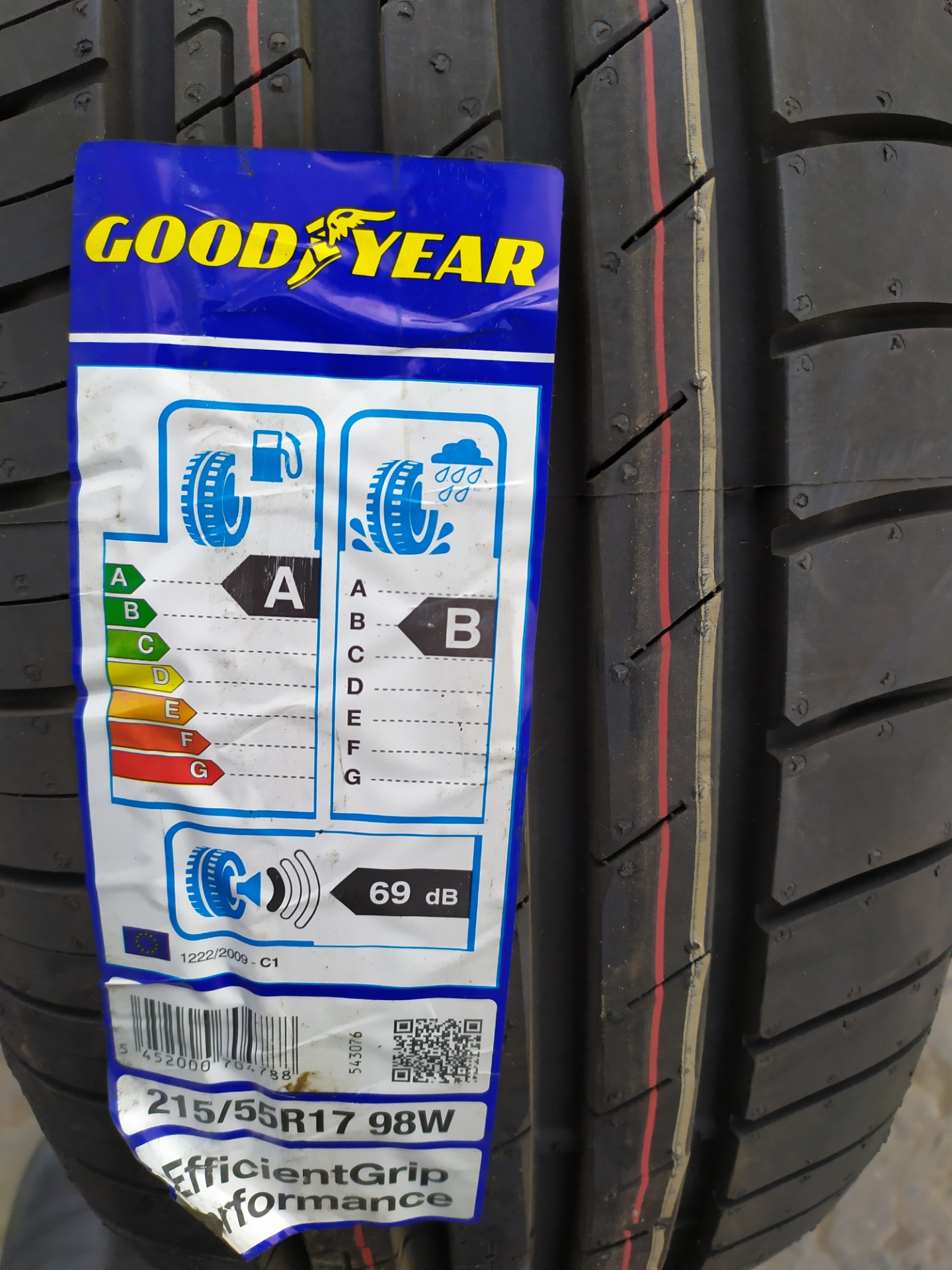 Шины goodyear efficientgrip