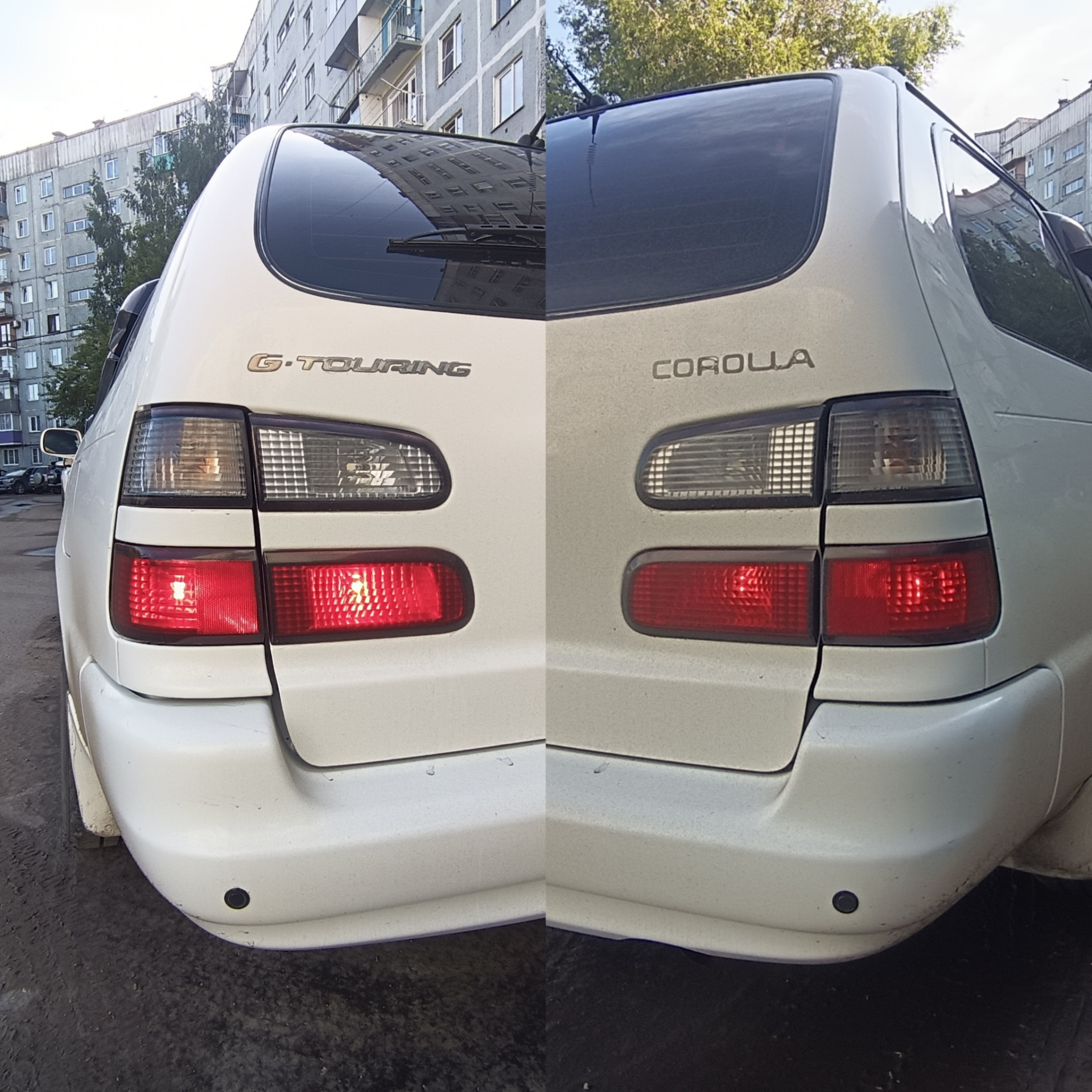 Светодиодные лампы в задние фонари — Toyota Corolla (100), 1,5 л, 1999 года  | тюнинг | DRIVE2