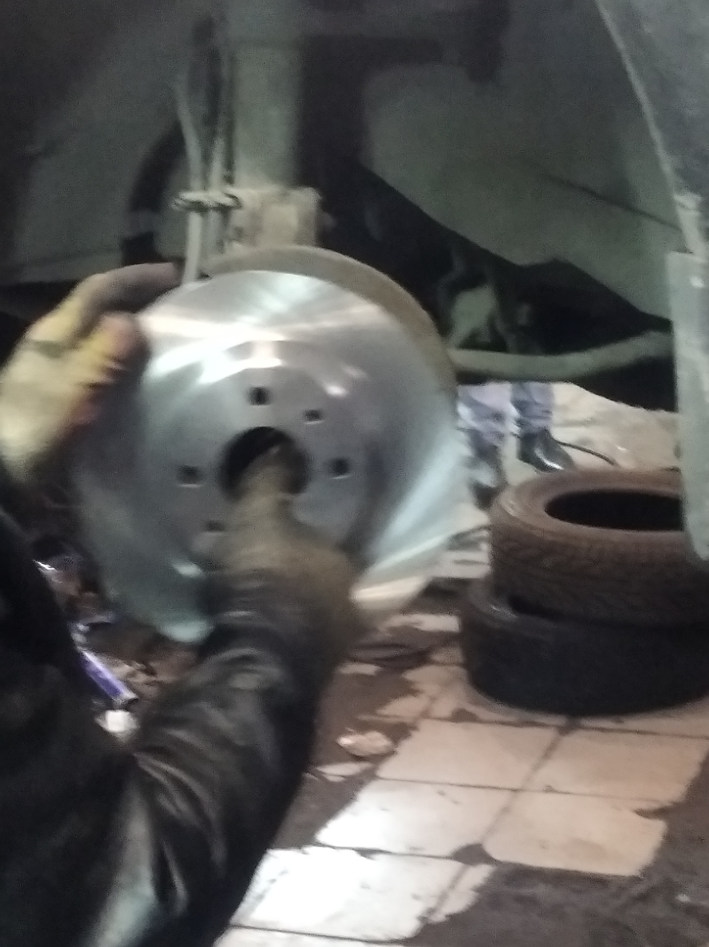 Замена торм.дисков.ВИБРАЦИЯ ПРИ ТОРМОЖЕНИИ. — Lada Калина Универсал (1G ...