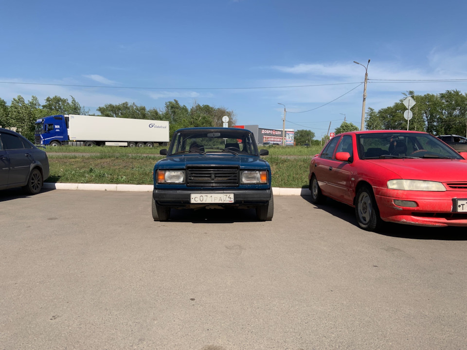 Колёса-70% вида машины — Lada 21073, 1,6 л, 2003 года | колёсные диски ...