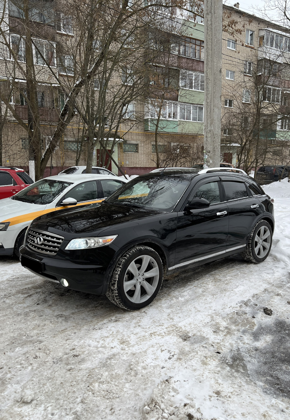 Звук выхлопа — Infiniti FX (1G), 3,5 л, 2006 года | видео | DRIVE2