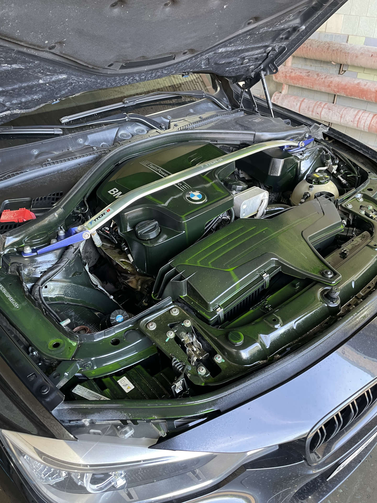 Замена крышки расширительного бачка, промывка топливной системы + мойка ...