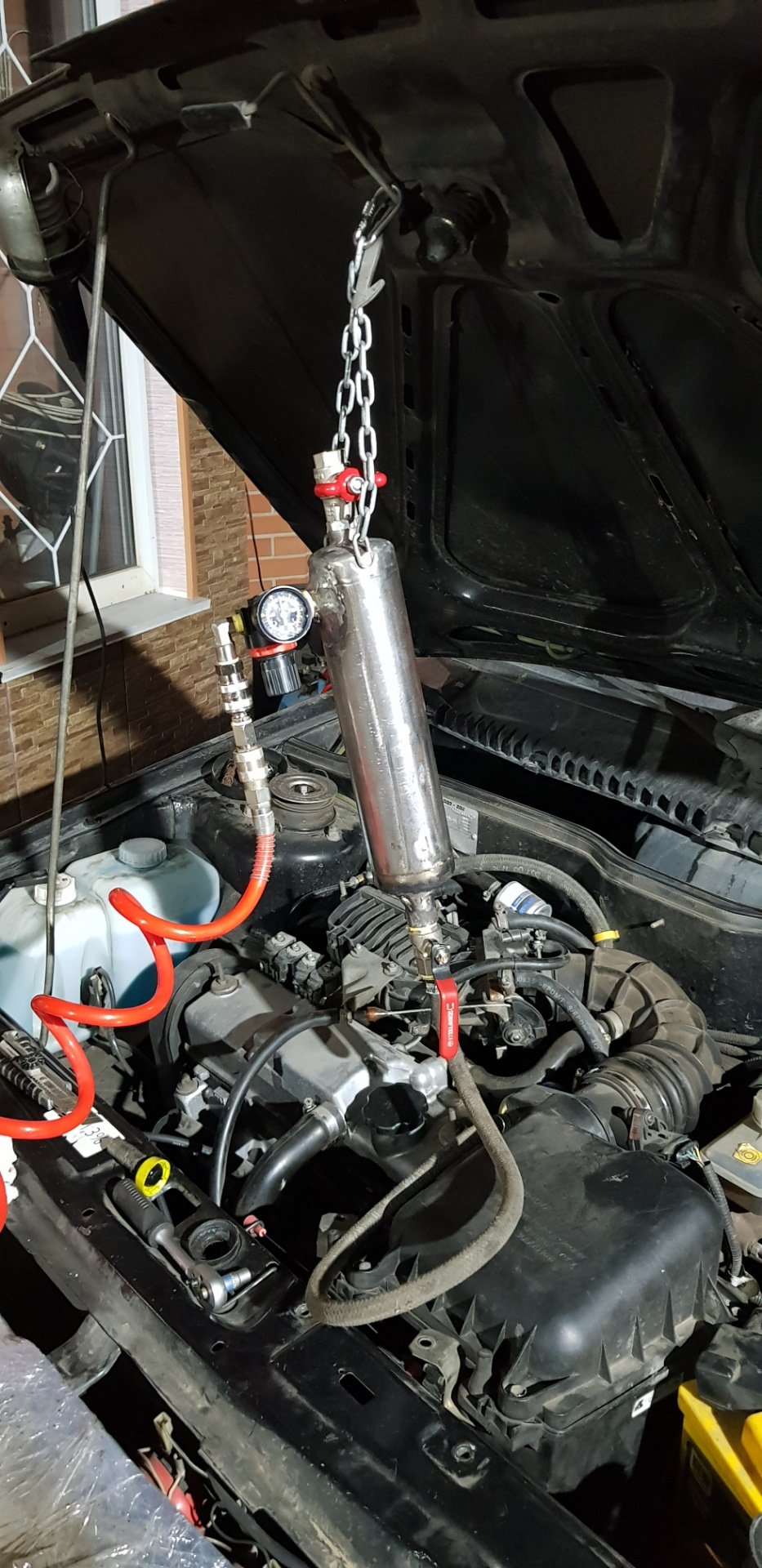 Промывочная станция для форсунок — Volkswagen Tiguan (1G), 2 л., 2012 ...