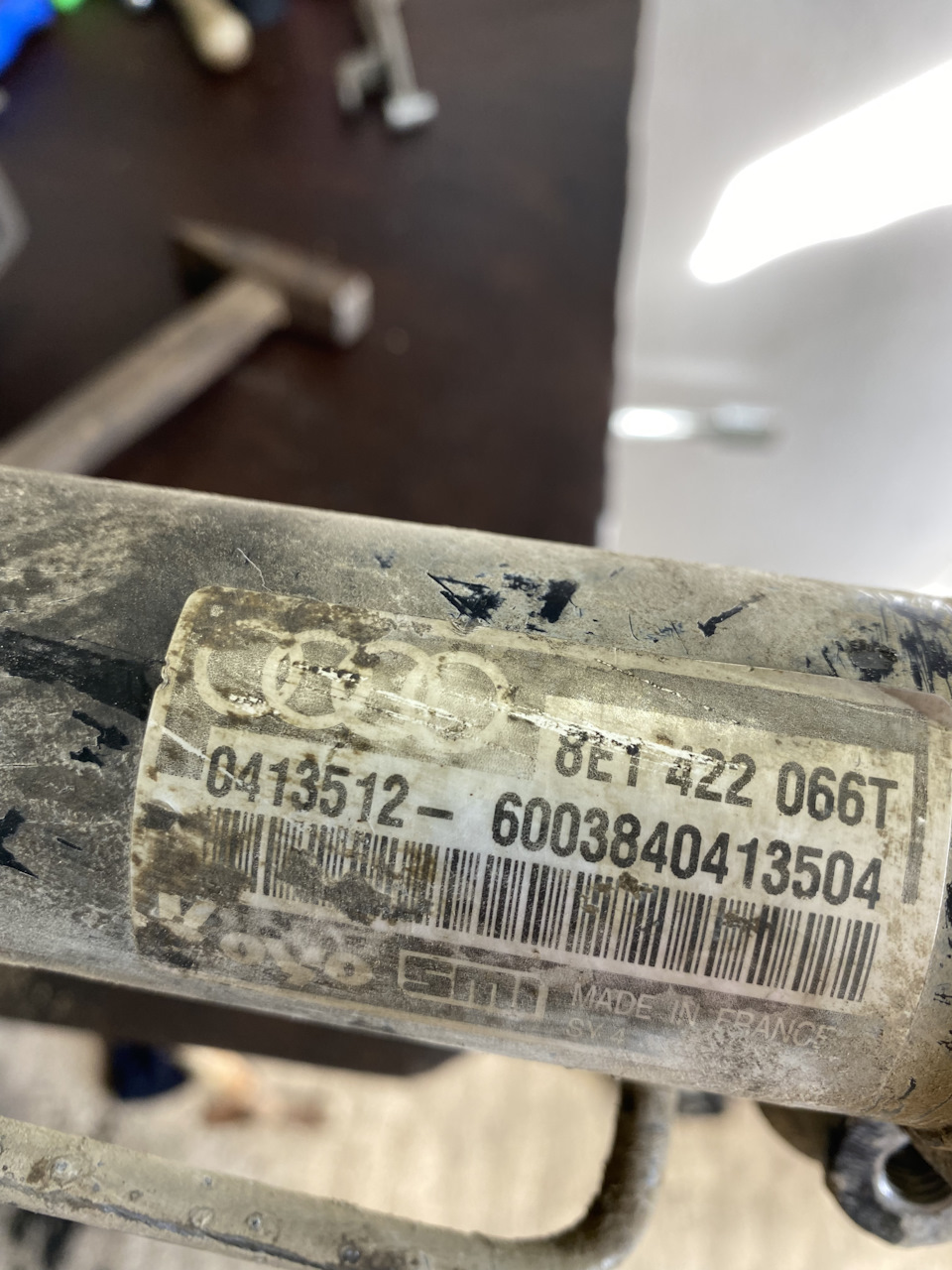 ⚠️Какой фирмы лучше рейку купить? — Audi A4 (B6), 2 л, 2004 года ...