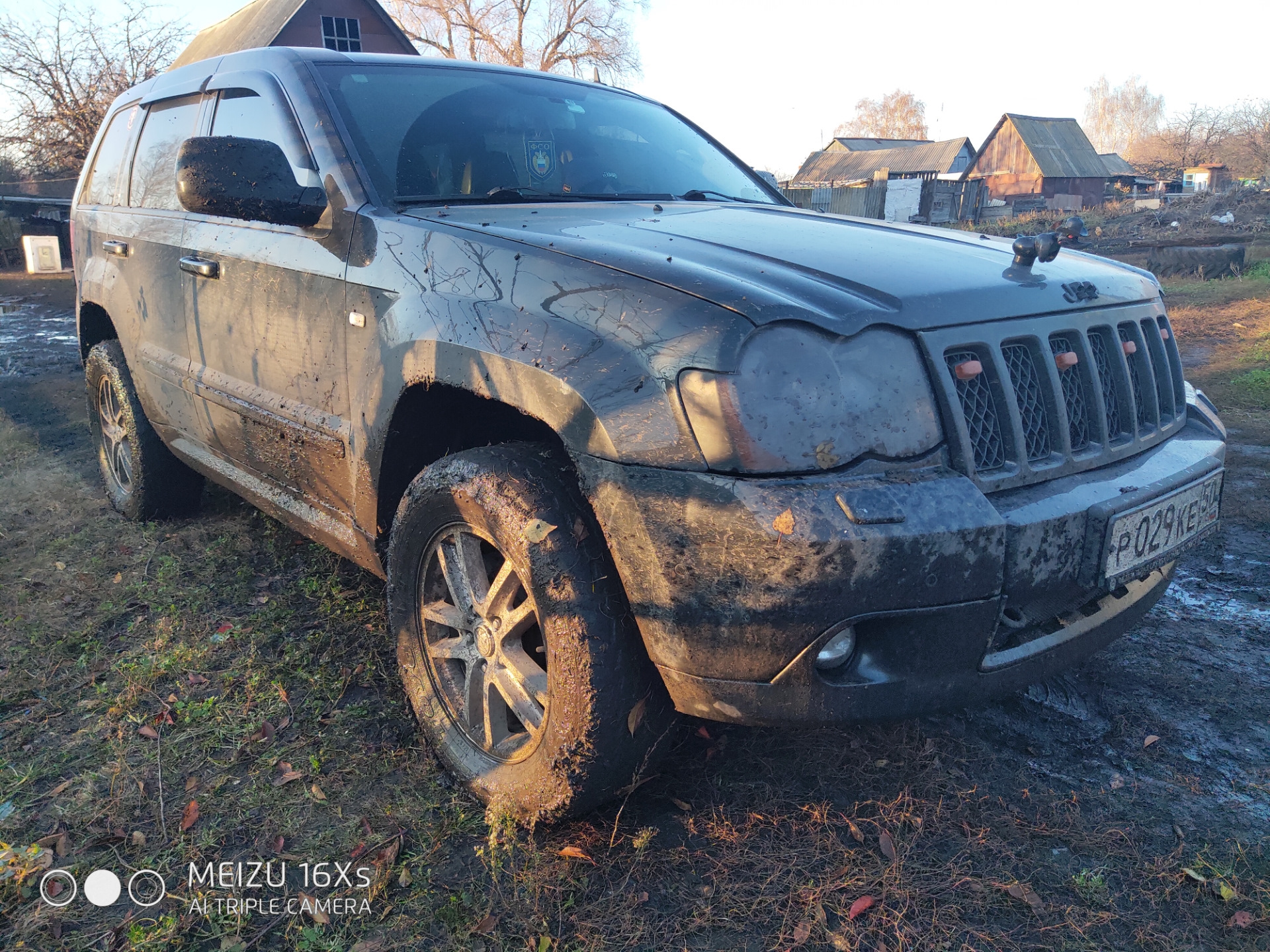 Сгоняли в деревню где нет дорог)Тамбов — Jeep Grand Cherokee (WK), 3 л ...