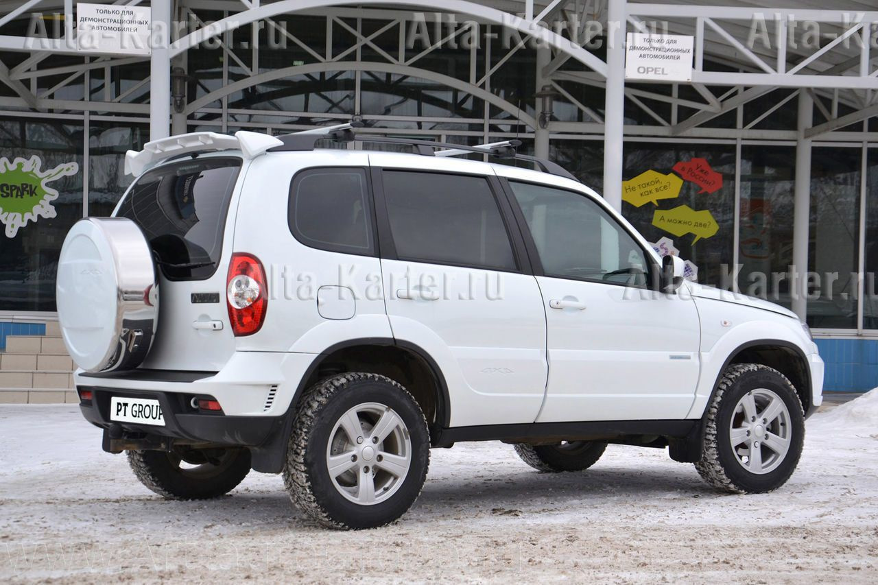 Спойлер на ниву — Chevrolet Niva GLX, 1,7 л, 2012 года | другое | DRIVE2