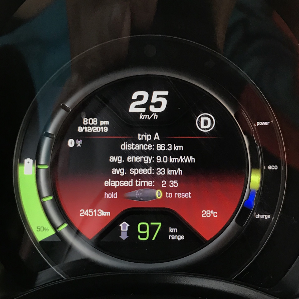 180км по городу, реально. — FIAT 500E EV (1G), 2015 года | наблюдение ...