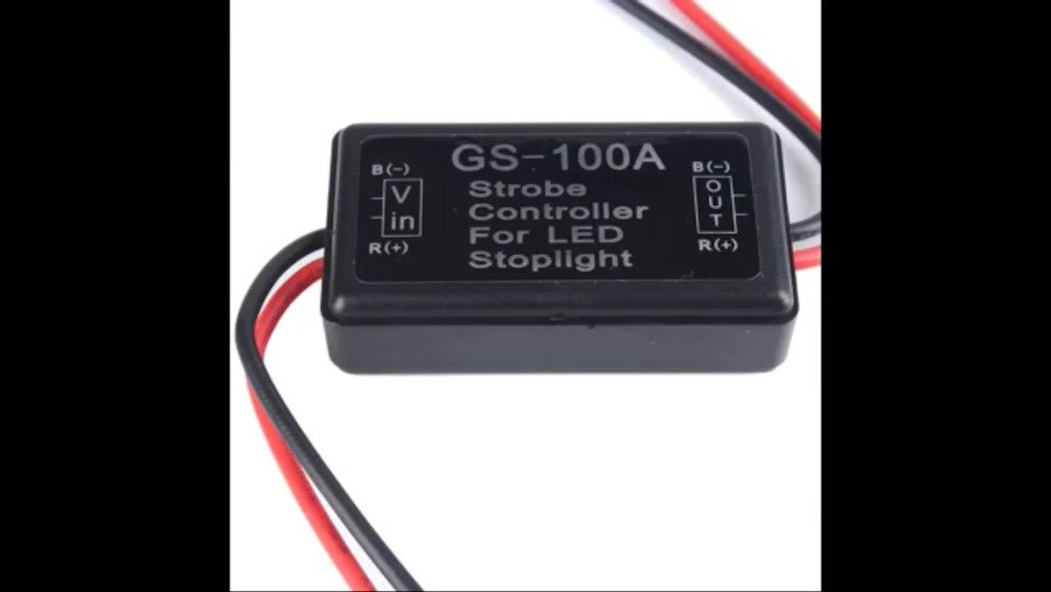 GS-100A (стробоскоп на доп.стоп сигнал спойлера ваз 2112 — Lada 21121 ...