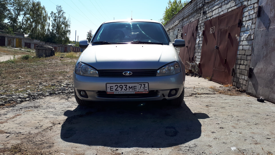 28. Рамки ПТФ в цвет — Lada Калина седан, 1,4 л, 2009 года | стайлинг ...