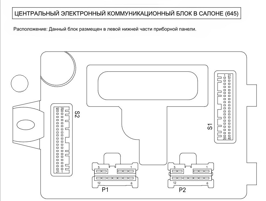 Цэкбс ларгус схема