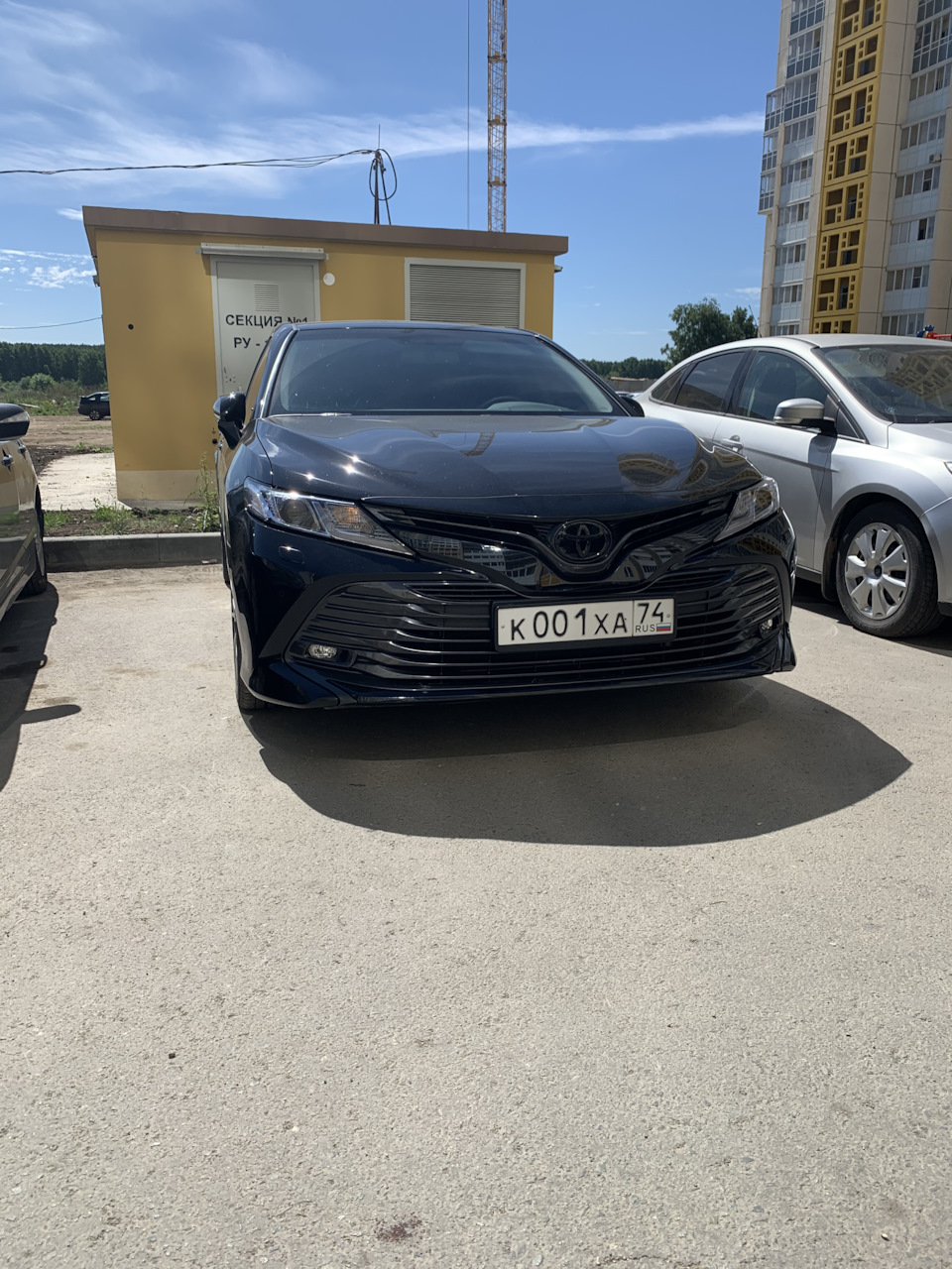 Black stile — Toyota Camry (XV70), 2,5 л, 2019 года | аксессуары | DRIVE2