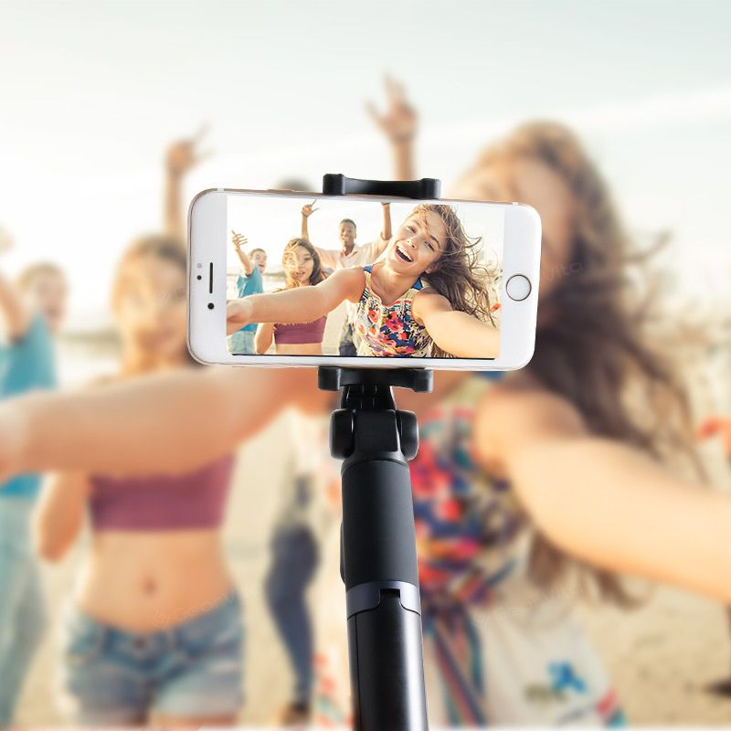 Xiaomi Bluetooth 3.0 Монопод Selfie Stick обзор - легче захватывать и удерж...